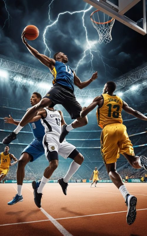 Hoops of Glory_ Capturing the Spirit of Basketball